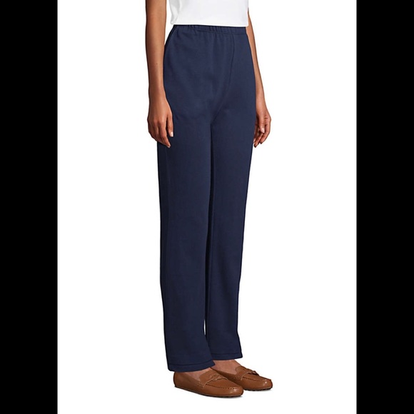 Lands' End Women's Navy Pants - Picture 3 of 3